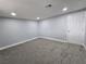 Neutral carpeted room featuring recessed lighting and a white door at 1021 Wengert Ave, Las Vegas, NV 89104
