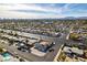 The neighborhood is seen in this shot of the property highlighting the surrounding community and city skyline at 1225 Arrowhead Ave, Las Vegas, NV 89106