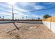 Large backyard with block and wood fencing creating a private outdoor space at 1225 Arrowhead Ave, Las Vegas, NV 89106