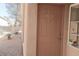 A close-up of the front door with clear unit number and secure lock features at 1624 N Torrey Pines Dr # 101, Las Vegas, NV 89108