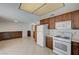 Spacious kitchen with ample counter space, modern appliances, and convenient layout at 2367 E Hacienda Ave, Las Vegas, NV 89119
