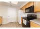 Practical kitchen setup featuring essential appliances and a clean, efficient layout at 313 Haley Way # D, Mesquite, NV 89027
