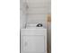 Convenient laundry area with a dryer unit, maximizing functionality at 313 Haley Way # D, Mesquite, NV 89027