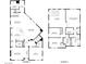 Detailed floor plan showcasing the layout of the home, including the kitchen, living spaces, bedrooms, and bathrooms at 3237 Mist Effect Ave, Henderson, NV 89044