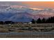 Tranquil landscape view featuring distant snow-capped mountains and desert vegetation at 3341 S Big Sky Way, Pahrump, NV 89048