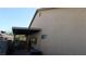 Home exterior featuring a covered patio area at 5856 Sutcliffe Cir, Las Vegas, NV 89110