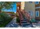 Exterior of building with stairs leading to units at 6160 Rumrill St # 201, Las Vegas, NV 89113