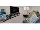 Bonus room featuring a large television and comfortable seating at 958 Harbor Ave, Henderson, NV 89002
