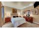 Relaxing bedroom featuring classic furnishings, soft lighting, and neutral decor at 210 E Flamingo Rd # 326, Las Vegas, NV 89169