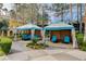 Relax in one of the beautiful private community cabanas with comfortable seating at 210 E Flamingo Rd # 326, Las Vegas, NV 89169