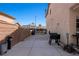 Side yard with a concrete pad and potential for a grill, smoker, and outdoor kitchen at 2199 Maple Shade St, Henderson, NV 89002