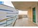 Wide balcony with glass railings offering city views and natural light at 2747 Paradise Rd # 1706, Las Vegas, NV 89109