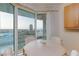 Bright breakfast nook featuring an octagonal table and stunning city views at 2747 Paradise Rd # 1706, Las Vegas, NV 89109