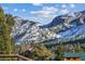 Breathtaking mountain view from the property, showcasing snow-capped peaks at 306 Crestview Dr, Las Vegas, NV 89124