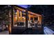 An inviting outdoor patio featuring stylish furniture perfect for relaxing evenings at 306 Crestview Dr, Las Vegas, NV 89124