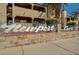 Newport Cove III community sign and landscaping at 4706 Obannon Dr # C, Las Vegas, NV 89102