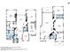 Detailed floor plan showcasing the layout of this home including bedrooms, bathrooms, living areas, and kitchen at 504 Pinnacle Heights Ln, Las Vegas, NV 89144