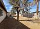 Backyard showing a covered patio area at 6412 Churchfield Blvd, Las Vegas, NV 89103