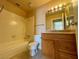 Bathroom featuring a bathtub and vanity sink at 6412 Churchfield Blvd, Las Vegas, NV 89103