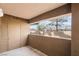 Private outdoor balcony featuring a door and view of the neighborhood at 9000 Las Vegas Blvd # 1043, Las Vegas, NV 89123