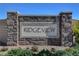 Stone community sign that says 'Ridgeview' at 9940 Heather Moore Ave, Las Vegas, NV 89166