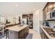 Spacious kitchen featuring a center island, stainless steel appliances, and ample counter space at 10316 Northern Hills Ave, Las Vegas, NV 89166
