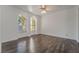 Bright bedroom with hardwood floors and natural light at 117 Milton Ct, Boulder City, NV 89005