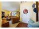 Inviting living room featuring a cozy seating area and a view of the front yard at 1349 Foxglove Dr, Las Vegas, NV 89142