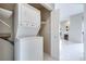 Efficient stackable washer and dryer unit conveniently located near the living area at 2305 W Horizon Ridge Pkwy # 514, Henderson, NV 89052