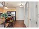 View of kitchen with a large breakfast bar, stainless steel appliances, and tile flooring at 2405 W Serene Ave # 631, Las Vegas, NV 89123
