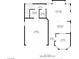 Open-concept layout featuring a spacious living room, dining area, and modern kitchen at 3331 Cheltenham St, Las Vegas, NV 89129