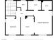 Upstairs floor plan featuring 2 baths, and a large primary bedroom with walk-in closet at 3331 Cheltenham St, Las Vegas, NV 89129