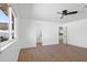 Bright bedroom with hard wood flooring and natural light from the windows at 3492 Edison Ave, Las Vegas, NV 89121