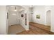 Inviting foyer leads to open living space with hardwood floors and natural light at 5050 Nw Valdez Ct, Pahrump, NV 89060