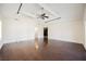 Spacious living room with vaulted ceilings, dark hardwood floors and open space at 6284 Pinewood Ave, Las Vegas, NV 89103