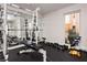 Gym with weightlifting equipment, mirrors, and natural light, ideal for strength and conditioning at 737 Oakmont Ave # 1202, Las Vegas, NV 89109