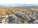 Aerial view of a residential community showcasing the neighborhood's layout and surrounding landscape at 8406 Belmont Valley St, Las Vegas, NV 89123