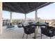 Inviting outdoor patio with stylish furniture, ideal for dining and enjoying the beautiful panoramic views at 9101 Alta Dr # 205, Las Vegas, NV 89145