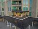 Luxurious balcony with ornate ironwork, covered seating area, and views, perfect for relaxing and entertaining at 9101 Alta Dr # 205, Las Vegas, NV 89145