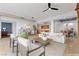 Spacious living room area showing the open concept design at 9101 Alta Dr # 205, Las Vegas, NV 89145
