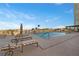 Inviting pool area with comfortable lounge chairs, offering a relaxing outdoor experience with beautiful views at 9101 Alta Dr # 205, Las Vegas, NV 89145