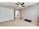 Bedroom with closet and view of the hallway at 2864 Cape Verde Ln, Las Vegas, NV 89128