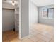 Bedroom with a window and tile flooring, with a closet at 1701 E Katie Ave # 36, Las Vegas, NV 89119