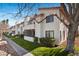 Charming two-story townhouse with well-maintained landscaping and community sidewalk at 1701 E Katie Ave # 36, Las Vegas, NV 89119