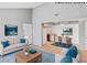Inviting living room that flows into a dining area and kitchen creating a warm and connected living space at 1701 E Katie Ave # 36, Las Vegas, NV 89119