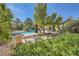 The community pool area provides a relaxing experience with beautiful landscaping at 2200 S Fort Apache Rd # 2153, Las Vegas, NV 89117