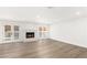 Bright living room with fireplace and backyard access at 3021 Ocean Port Dr, Las Vegas, NV 89117