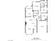 Detailed floor plan showcasing the layout of the entire home with dimensions at 3125 Cristobal Way, Las Vegas, NV 89117