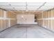 Spacious two car garage with ample room for vehicles and storage at 3125 Cristobal Way, Las Vegas, NV 89117