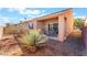 View of the backyard featuring the covered patio at 3608 Herring Gull Ln, North Las Vegas, NV 89084